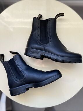 Blundstone 1448 Black Chelsea Boots Size 3.5 / US 6
